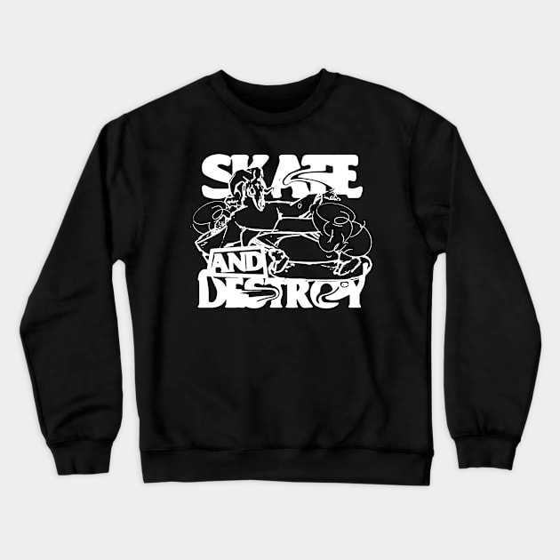 Skate Punk Crewneck Sweatshirt by parlhouse